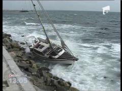 Constanta: Un velier german a esuat in apropiere de port