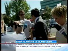 Elena Basescu a strans jumatate de milion de euro ca dar de nunta