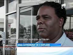 Explozie puternica la un combinat chimic din Louisiana