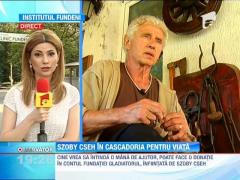 Szoby Cseh, internat in stare grava la Institutul Fundeni