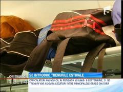 CFR introduce trenurile estivale