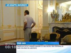 Fanii lui Gigi Becali s-au adunat intr-un club sa strige "Free Gigi"