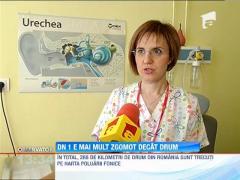 DN 1 este cel mai zgomotos traseu din Romania