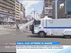 Continua protestele violente in Turcia! Sute de oameni au fost retinuti