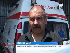 O batrana din Galati nu a putut rezista caldurii si a ajuns la spital