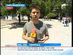 Canicula a cuprins Romania