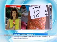 Fructe de padure contaminate cu virus hepatic, exportate din Romania