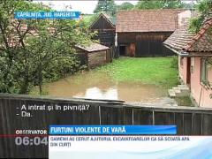 Furtunile au facut ravagii in nordul si centrul tarii