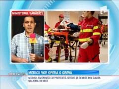 Medicii din toata tara ameninta cu greva generala