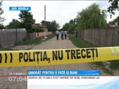 Braila: Un adolescent rrom a fost omorat de tatal fetei cu care traia in concubinaj