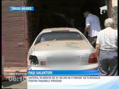 Accident spectaculos in Targu Mures