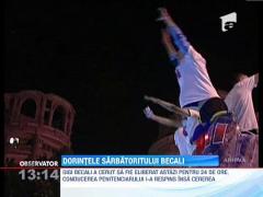 Gigi Becali nu poate pleca acasa de ziua lui