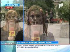 Aurora Morar, femeia care si-a protejat fiica cu pretul vietii, este imormantata