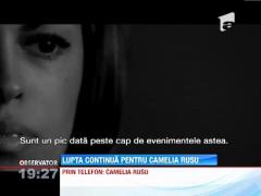 Emotii pentru Camelia Rusu!