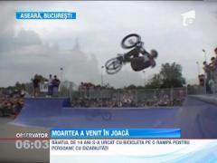 A murit dupa ce a incercat sa faca un truc pe bicicleta