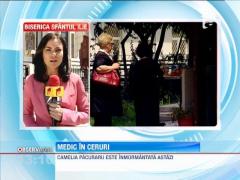 Camelia Pacuraru este inmormantata astazi