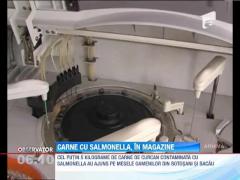 Carne de curcan infestata cu Salmonella, In Bacau si Botosani