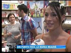 Catalina Ponor si Tommy Ramos, in vizita in Romania