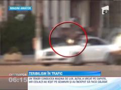 Galati: O masina de lux si un bulevard central, locul ideal de petrecere, pentru tineri