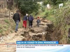 Tablou de cosmar in urma inundatiilor din Constanta si Vaslui