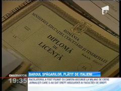 Mii de italieni dau spaga pentru a deveni avocati, in Romania