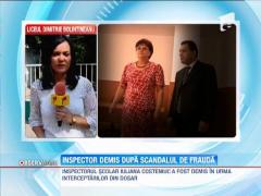 Iuliana Costeniuc, inspector scolar in sectorul 5, demisa dupa scandalul de frauda