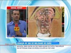 Tablourile furate din Olanda ar fi ajuns cenusa