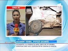 Accident teribil pe drumul dintre Craiova si Caracal