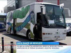 Copiii invata sa recicleze cu Laboratorul Verde