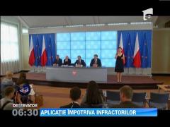 Aplicatie impotriva infractorilor