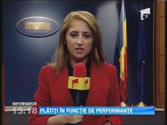 Bugetarii vor fi platiti in functie de performante