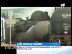 Bilantul accidentului feroviar din Canada: Cinci morti si cel putin 40 de disparuti