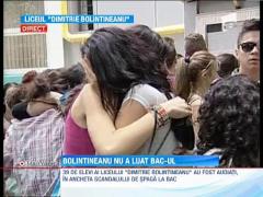 La Liceul "Dimitrie Bolintineanu", BAC-ul s-a terminat. Audierile, nu