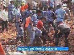 India: Cel putin 12 oameni au murit in urma prabusirii unui hotel