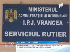 Sorin Ovidiu Vantu, surprins conducand cu 104 km/h