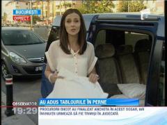 Tablourile furate din muzeul de la Rotterdam, transportate in perne