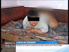 Baiatul din Dolj diagnosticat cu obezitate morbida va fi adus la Institutul Parhon din Capitala