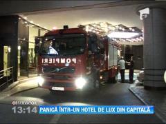 Panica intr-un hotel de lux din Capitala