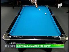 Surpriza la Master Tac! Raul Maican a fost egalat de Bogdan Grigorescu, desi a condus cu 6-1