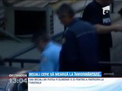 Moartea matusii l-ar putea scoate din inchisoare pe Gigi Becali