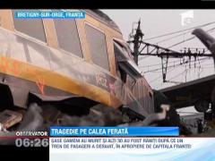 Tragedie in Franta: Un tren a deraiat, sase persoane au murit