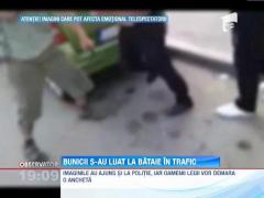 Bataie crunta intre doi batrani, pe o strada din Cluj!