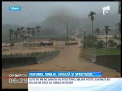 Taifunul Soulik a facut ravagii in Asia