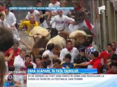 Editie sangeroasa a festivalului din Pamplona
