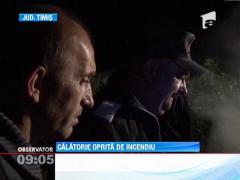 Calatorie oprita de incendiu, la Timisoara