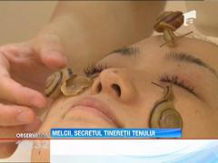 Tratament facial cu melci