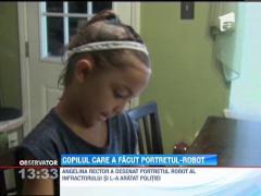 O fetita din Statele Unite a facut portretul robot al unui tanar banuit de furt