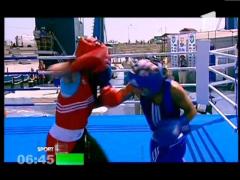 Box feminin: Luminita Turcin a castigat meciul dupa doar 20 de secunde