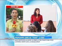 Profesorii care au gresit la Bac, sanctionati