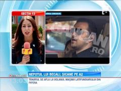 Nepotul lui Gigi Becali, implicat intr-un scandal pe autostrada Soarelui